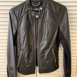 Express Vegan Leather Jacket